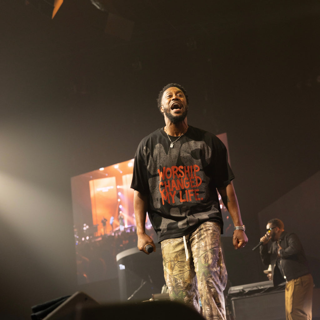 Worship Changed My Life Tee Black (Pre Order)